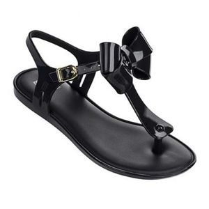 Mini Melissa Solar T Strap  Sandals Size 1 Girls